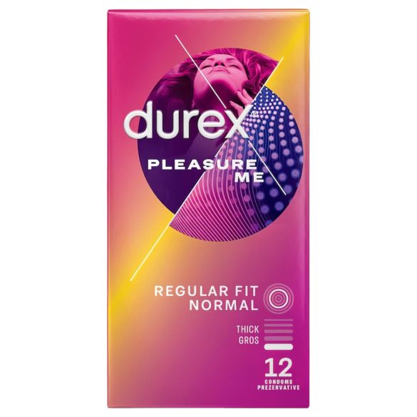 Durex Pleasure Me - preservativo texturizado (12 unidades)