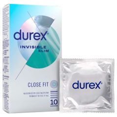 Durex Invisible Slim - preservativo fino - 10 unidades