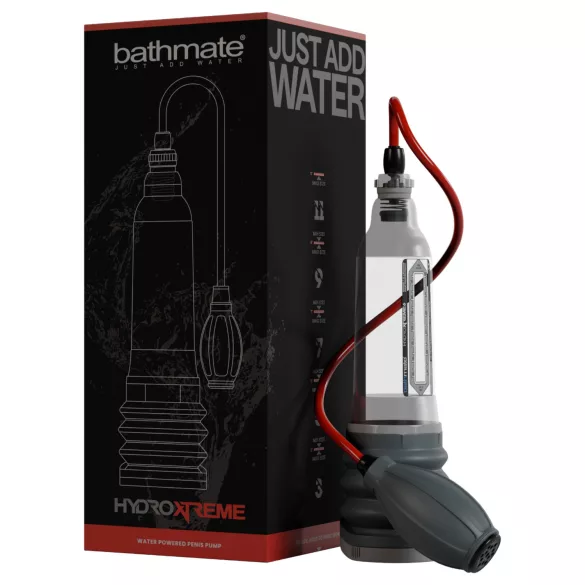 Bathmate HydroXtreme 6 - conjunto de hidrobomba (transparente)