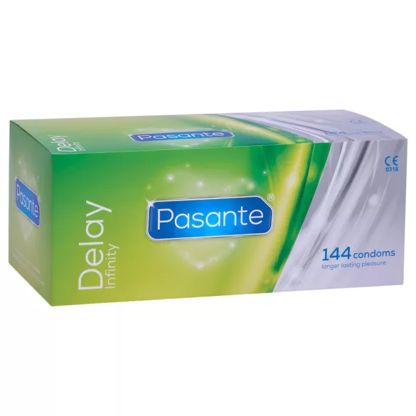 Pasante - preservativo retardante - látex - caixa com 144 unidades