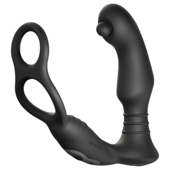 Nexus Simul8 Orbit - massageador de próstata vibrador - silicone preto