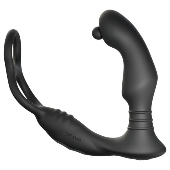 Nexus Simul8 Orbit - massageador de próstata vibrador - silicone preto