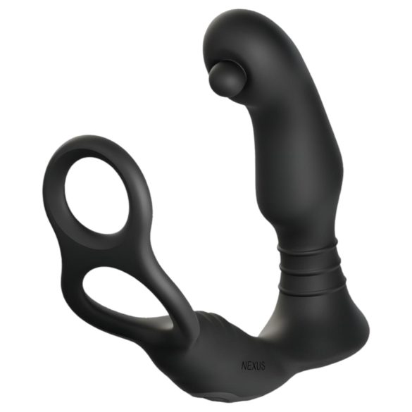 Nexus Simul8 Orbit - massageador de próstata vibrador - silicone preto