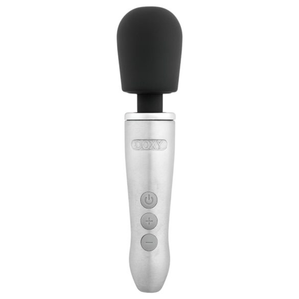 Doxy Go - vibrador massageador recarregável - prata