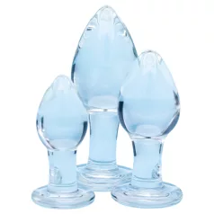   Clarity Utopian Trinity - conjunto de plugs anais de vidro (transparente)