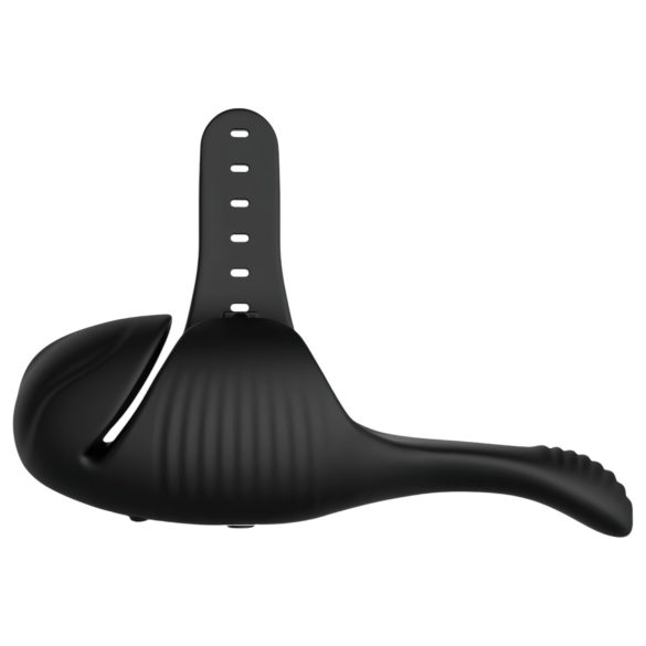 Lonely J-Bobbie - vibrador potente recarregável (preto)