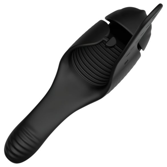 Lonely J-Bobbie - vibrador potente recarregável (preto)