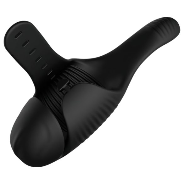 Lonely J-Bobbie - vibrador potente recarregável (preto)