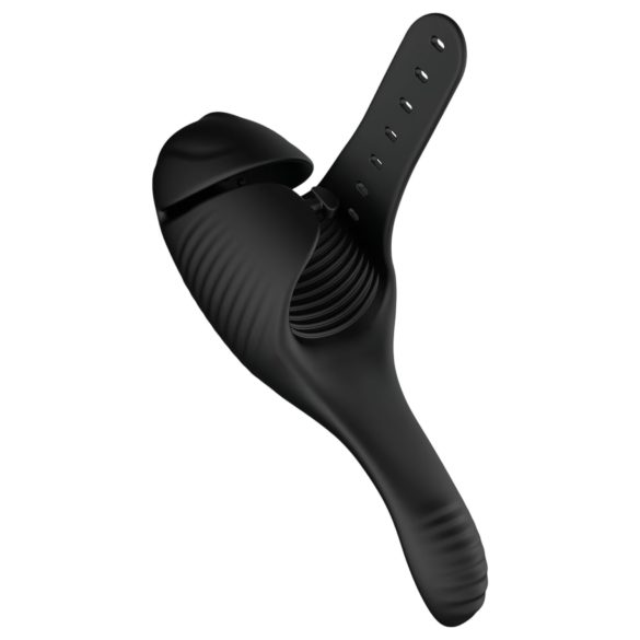 Lonely J-Bobbie - vibrador potente recarregável (preto)
