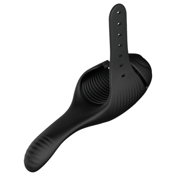 Lonely J-Bobbie - vibrador potente recarregável (preto)