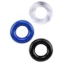 Lonely Stay Hard - anel peniano - kit com 3 peças - colorido