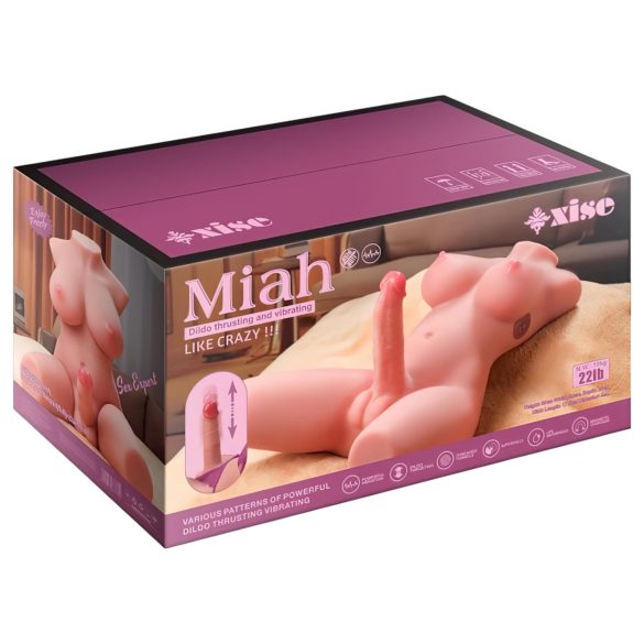 XISE Miah Lady Boy - masturbador vibratório masculino com função de impulso