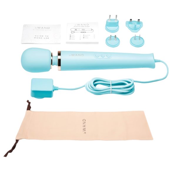 le Wand - vibrador massageador elétrico exclusivo - azul