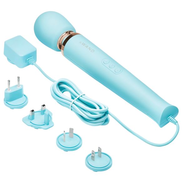 le Wand - vibrador massageador elétrico exclusivo - azul