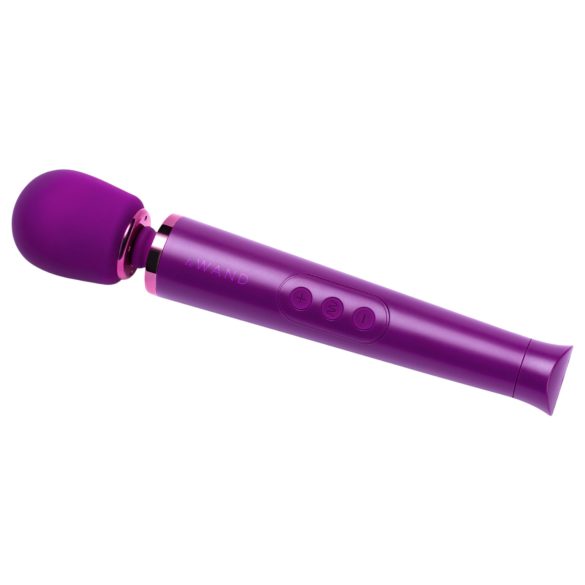 le Wand Petite - massageador vibrador recarregável - silicone roxo