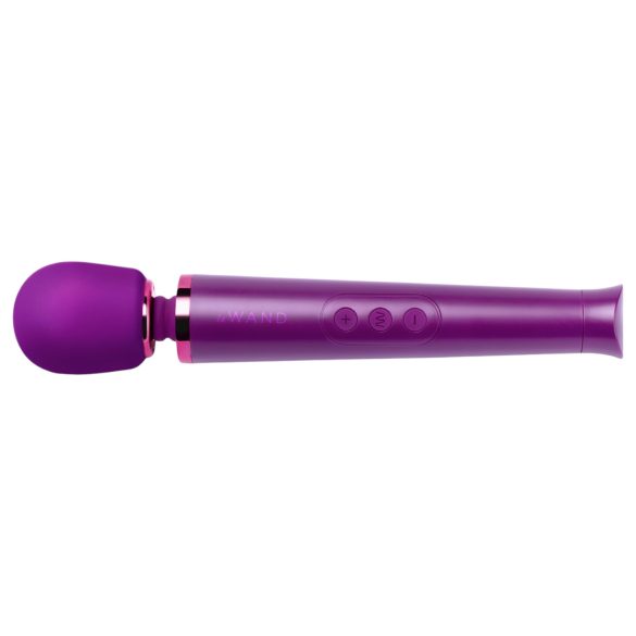 le Wand Petite - massageador vibrador recarregável - silicone roxo