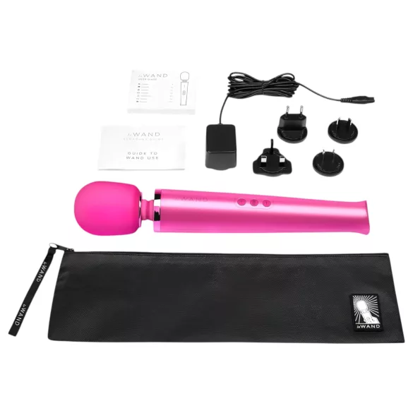 le Wand - vibrador massageador recarregável - silicone rosa