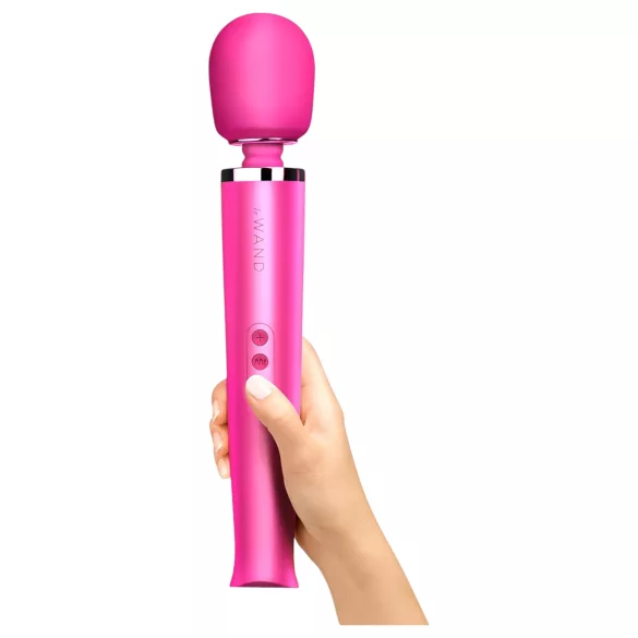 le Wand - vibrador massageador recarregável - silicone rosa