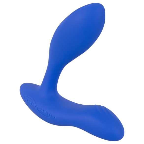 We-Vibe Vector+ - vibrador anal recarregável inteligente - silicone azul