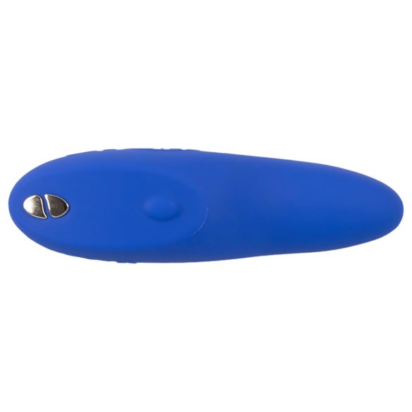 We-Vibe Vector+ - vibrador anal recarregável inteligente - silicone azul