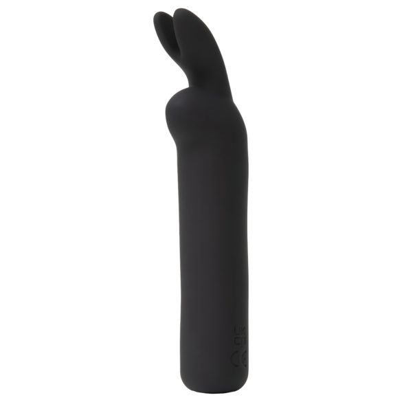 Happyrabbit - vibrador bullet recarregável com orelhas de coelho - preto