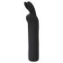 Happyrabbit - vibrador bullet recarregável com orelhas de coelho - preto
