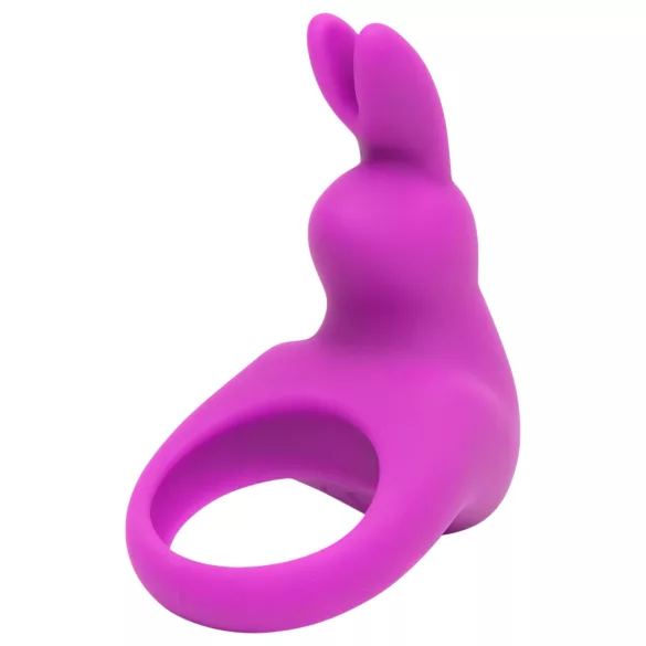 Happyrabbit - anel peniano vibratório recarregável - silicone roxo