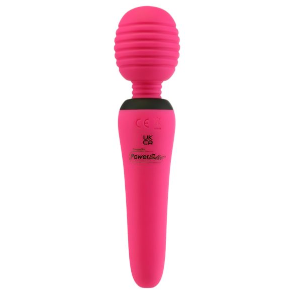 PalmPower - vibrador massageador recarregável - silicone rosa