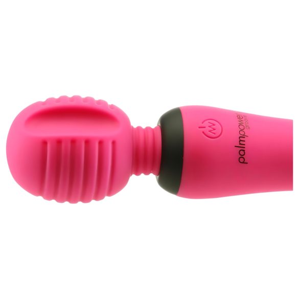 PalmPower - vibrador massageador recarregável - silicone rosa