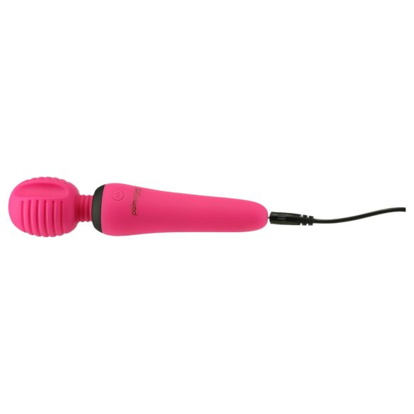 PalmPower - vibrador massageador recarregável - silicone rosa