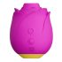 ROMP Rose - sugador de clitóris vibrador - silicone rosa