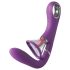 Fantasy For Her - vibrador duplo ponto G e clitóris 4 motores silicone roxo