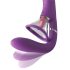 Fantasy For Her - vibrador duplo ponto G e clitóris 4 motores silicone roxo