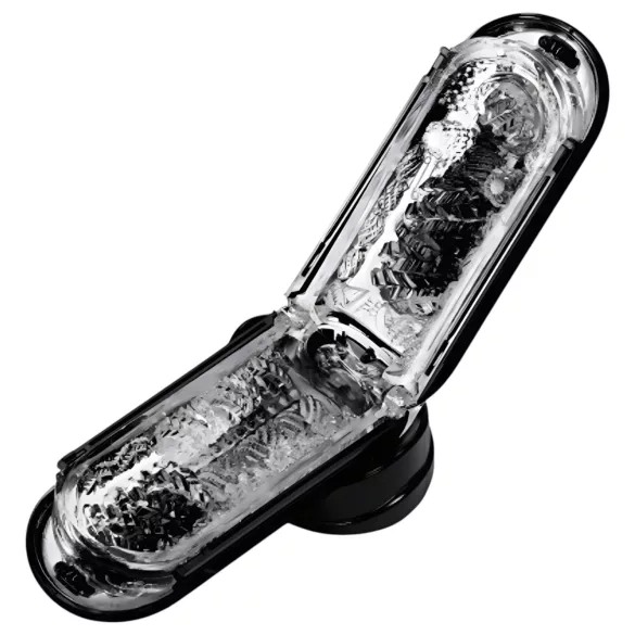 TENGA Flip 0 Electronic - masturbador masculino automático - preto