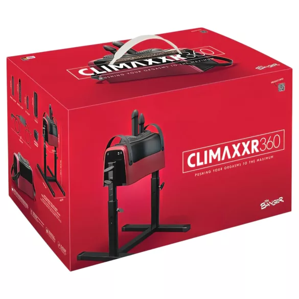 The Banger CLIMAXXR360 - máquina de sexo elétrica com assento de 360° e 2 motores