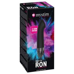   mystim - vibrador eletroestimulador ponto G - recarregável - preto