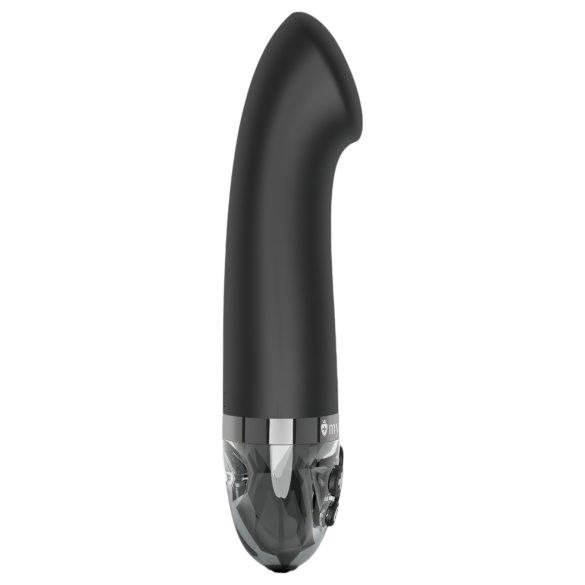 mystim - vibrador eletroestimulador ponto G - recarregável - preto
