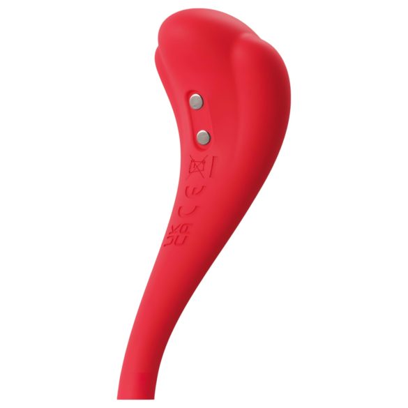 Svakom - vibrador bullet control app - recarregável - vermelho