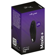   We-Vibe Moxie+ - vibrador clitóris com controle remoto - silicone preto