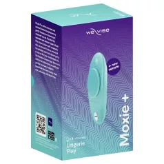   We-Vibe Moxie+ - vibrador de clitóris portátil com controlo por app e telecomando (turquesa)