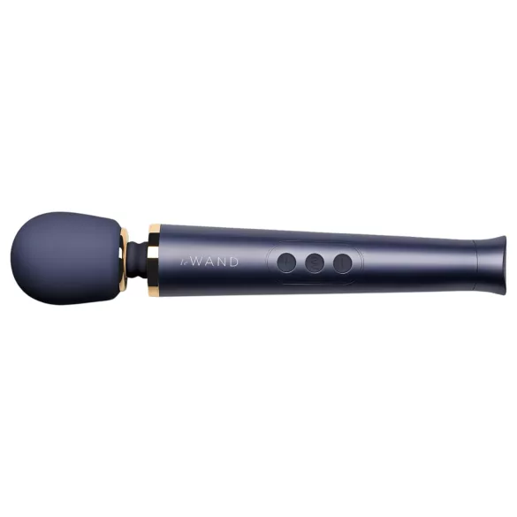 Le Wand Petite - vibrador massageador recarregável - azul