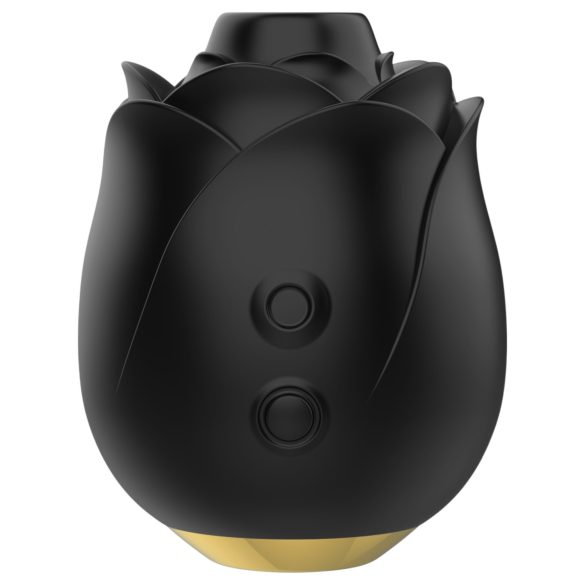 Cinquenta Tons de Cinza - Vibrador Rosa com Ondas de Ar (Preto)