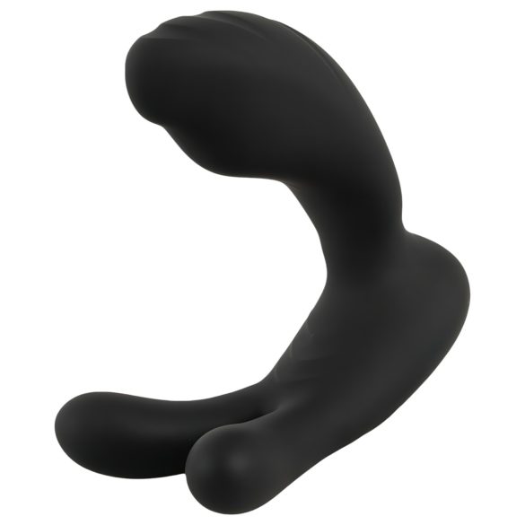 Smile - vibrador ponto G e próstata - controle remoto - silicone preto