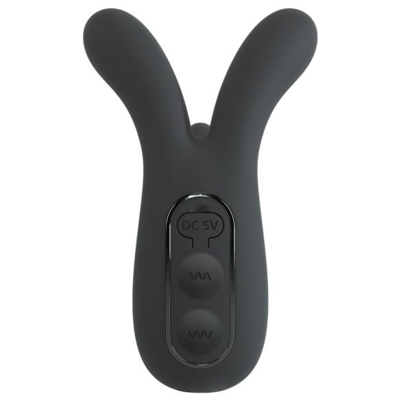 Smile - vibrador ponto G e próstata - controle remoto - silicone preto