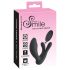 Smile - vibrador ponto G e próstata - controle remoto - silicone preto