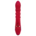 You2Toys - vibrador rabbit com anel rotativo - silicone vermelho