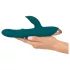 You2Toys - vibrador rabbit com anel - silicone turquesa