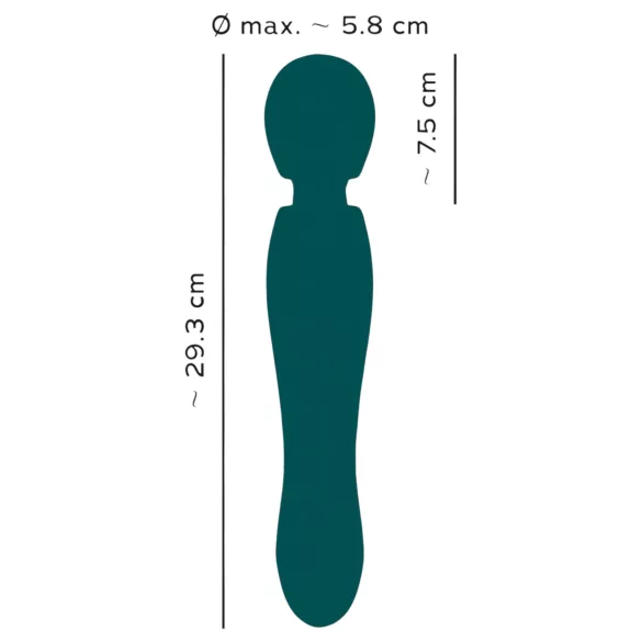 You2Toys Grande - vibrador massageador recarregável - verde