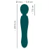 You2Toys Grande - vibrador massageador recarregável - verde