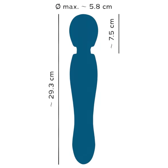 You2Toys Grande - vibrador massageador recarregável - azul
